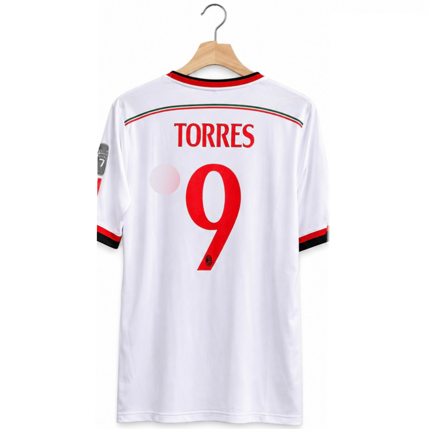 AC Milan 2014-15 Away Jersey 5 Sleeve Sublimation (Torres 9)