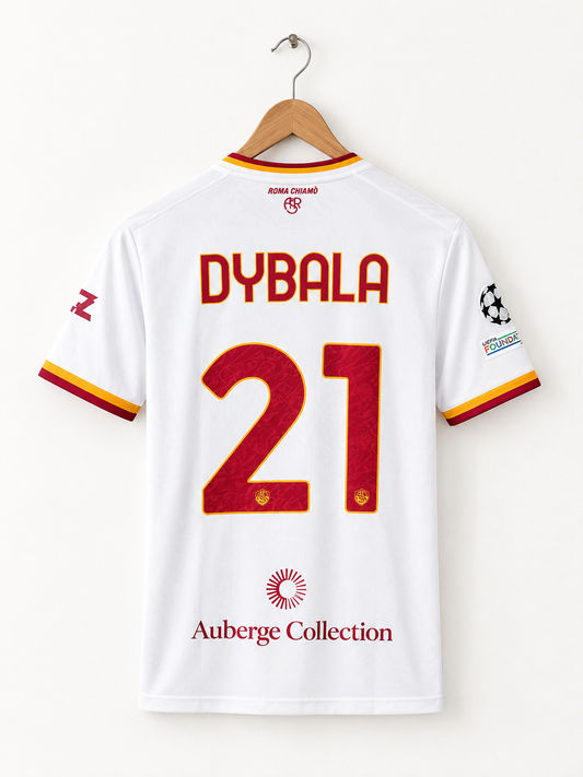 Dybala as roma 2026-27 away Jersey Half Sleeve Sublimation -