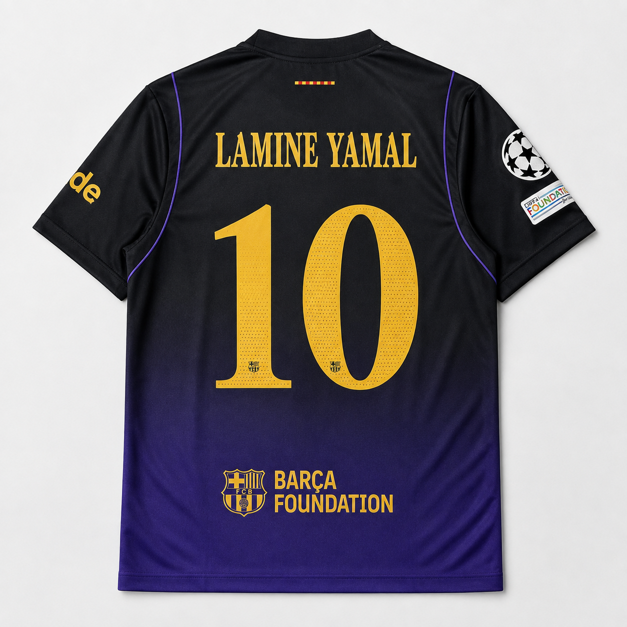 Lamine yamal barca 2026-27 away Jersey Half Sleeve Sublimation -