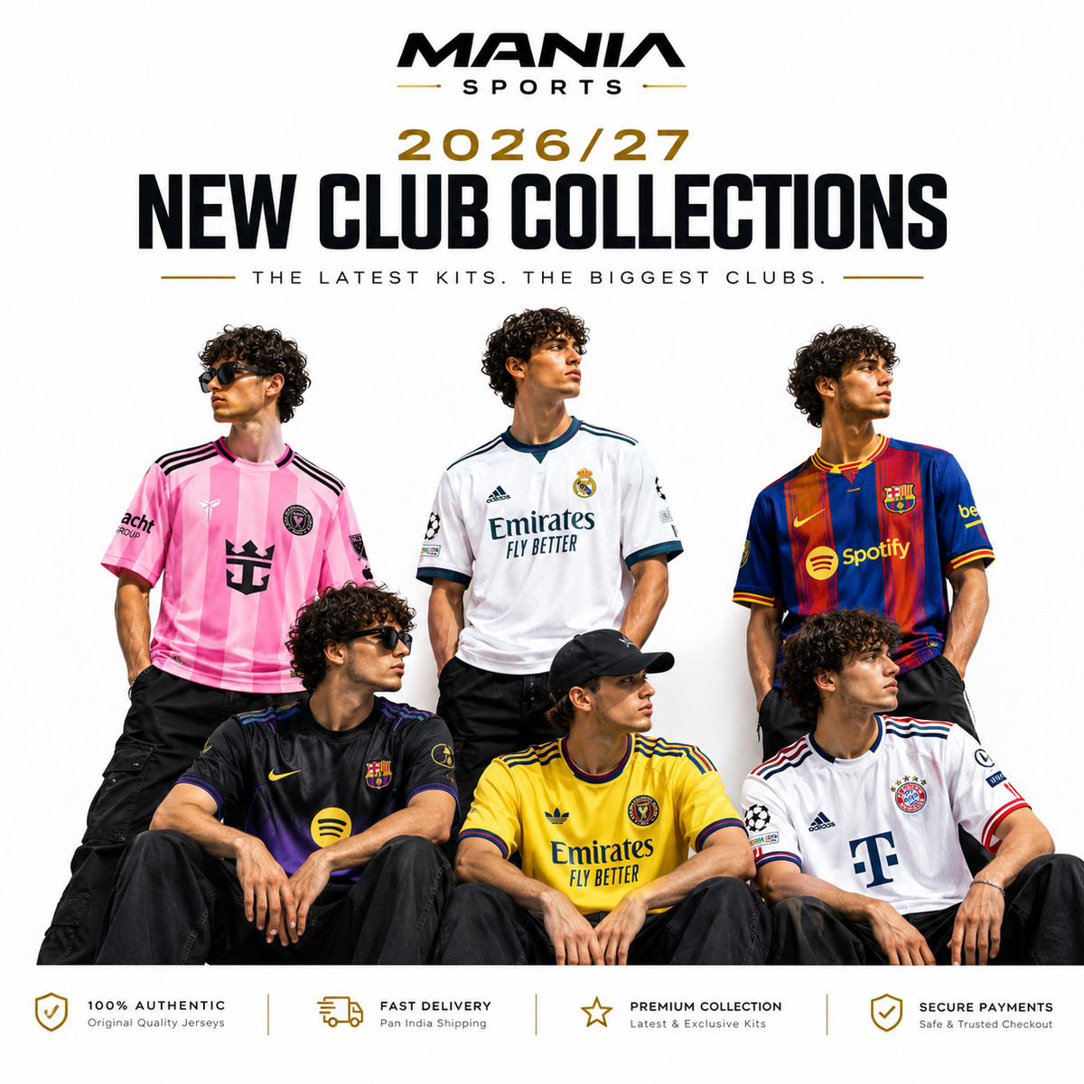 New all club jersey 2026-27 collections