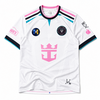 Lionel messi -inter miami  2026-27 away Jersey Half Sleeve Sublimation