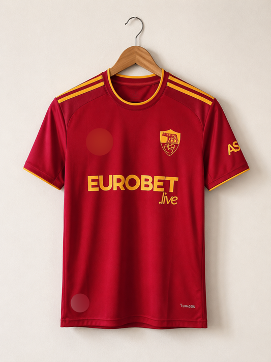 Dybala as roma  2026-27 home kit Jersey Half Sleeve Sublimation -