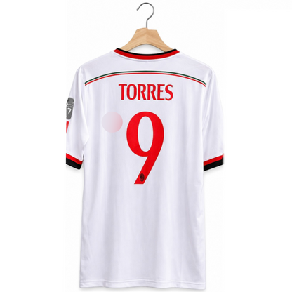 AC Milan 2014-15 Away Jersey 5 Sleeve Sublimation (Torres 9)