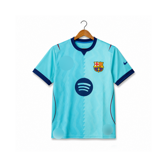 Barca  2026-27 third kit Jersey Half Sleeve Sublimation -