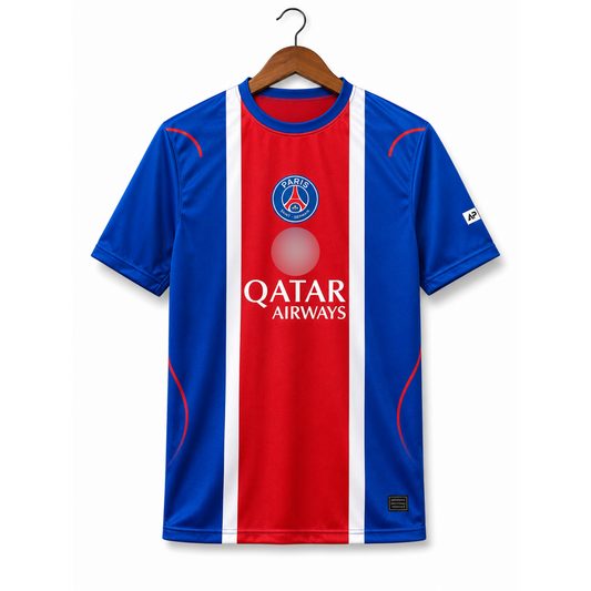 Psg 2026-27 Home Jersey Half Sleeve Sublimation -