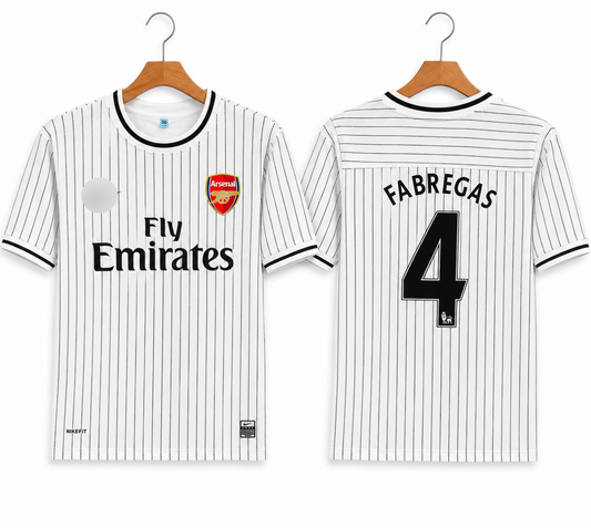 Arsenal 2005-06 Away Jersey 5 Sleeve Embroidery (𝗙𝗮𝗯𝗿𝗲𝗴𝗮𝘀 𝟰)