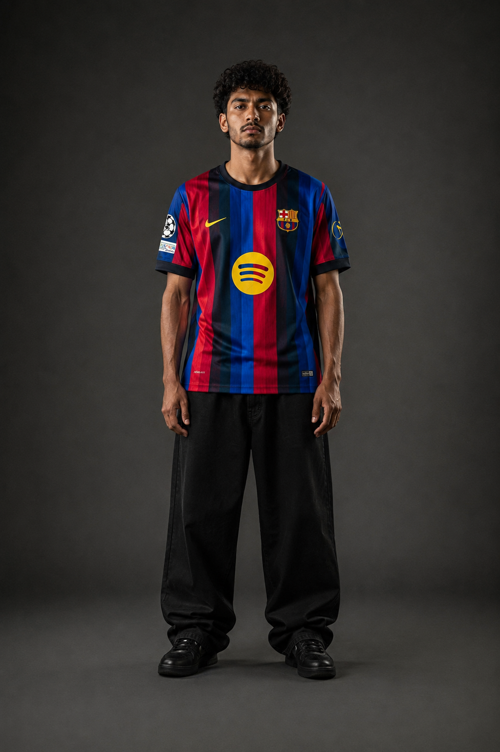 Yamal Barcelona 2026-27 Home Jersey Half Sleeve Sublimation -