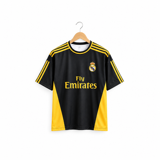 Ronaldo real madrid retro jersey 5sleeve sublimation