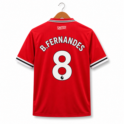 Bruno man united 2026-27 Home Jersey Half Sleeve Sublimation -