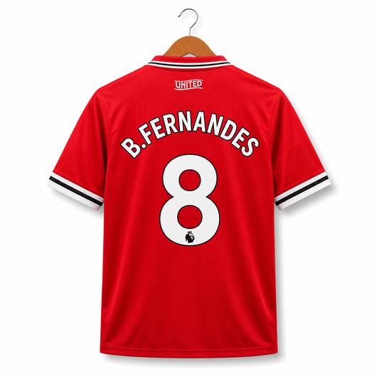 Bruno man united 2026-27 Home Jersey Half Sleeve Sublimation -