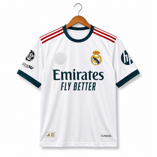 Mbappe Real madrid 2026-27 Home Jersey Half Sleeve Sublimation