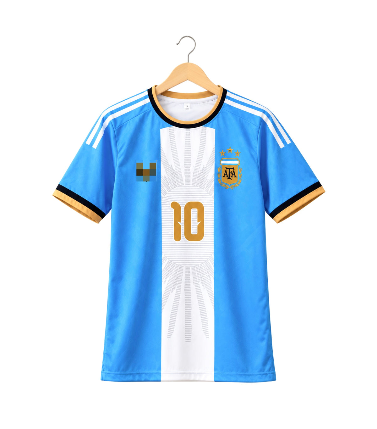 (Lionel messi )Argentina Special Edition half sleeve (messi farewell edition)